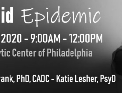 Dr. Jeremy Frank on Expert Panel to Discuss Opioid Epidemic in Philadelphia